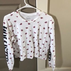 Long sleeved Hollister tshirt